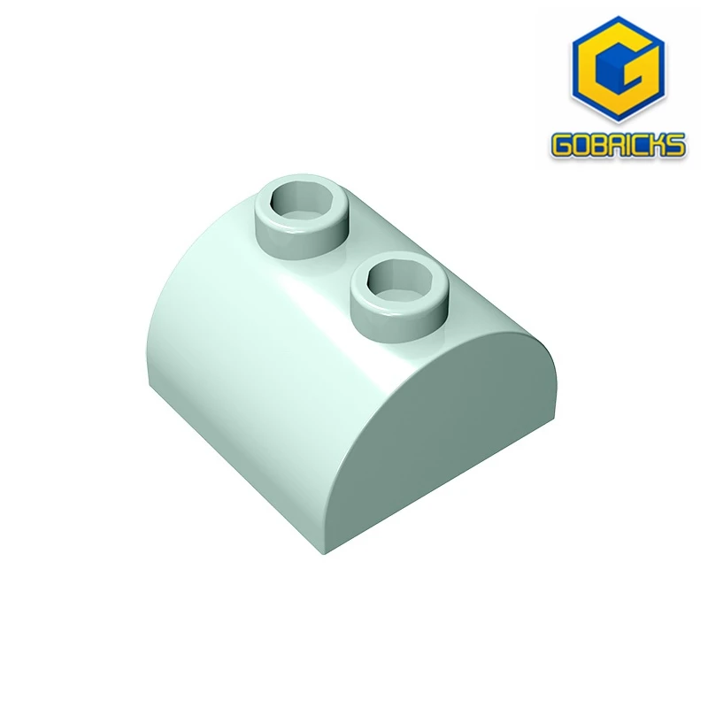 Gobricks GDS-741 Ziegel 2x2 w. Bogen und KNOBS-2x2 Bogen Ziegel kompatibel mit Lego 30165 Kinder DIY pädagogische Bausteine Image