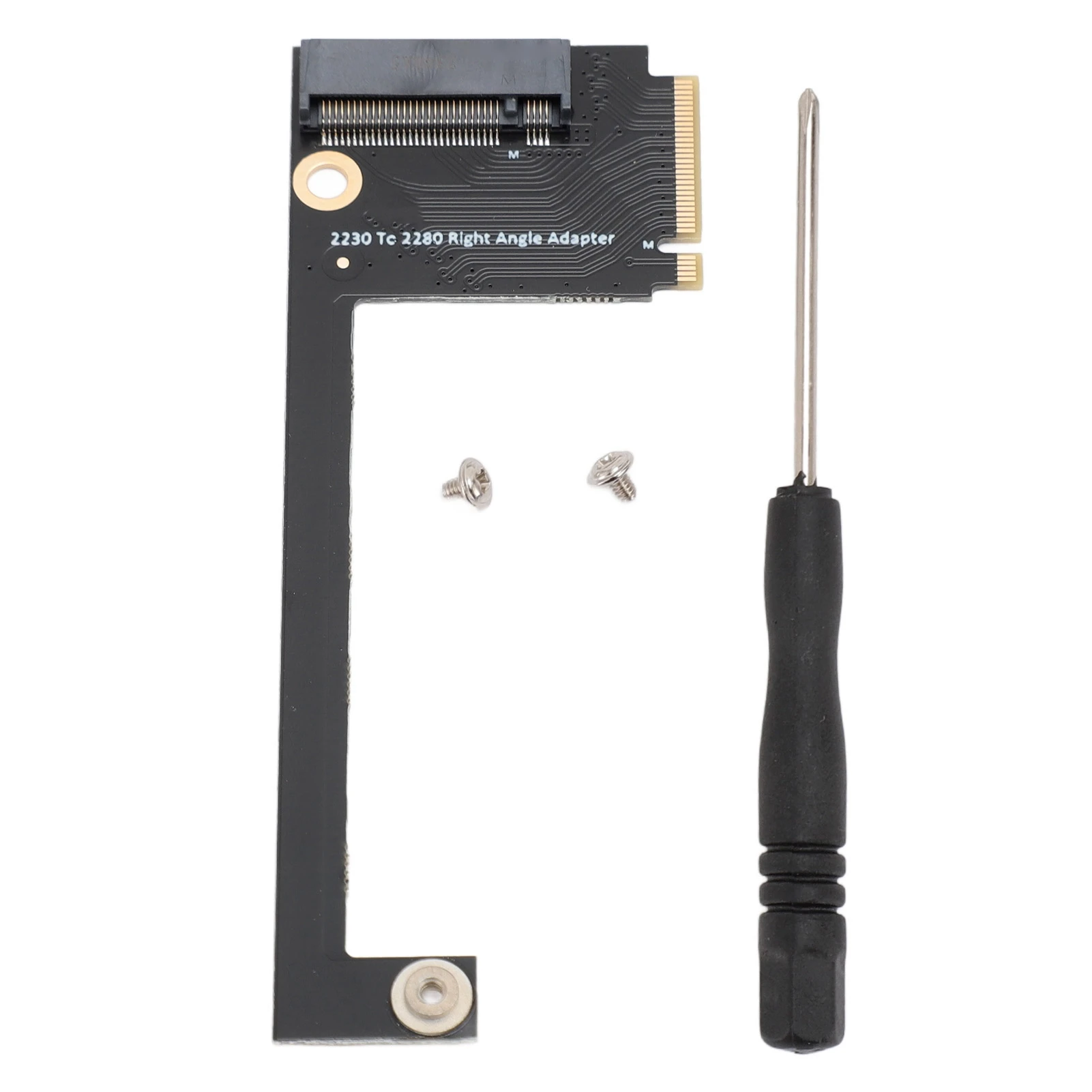 Für Rog Ally Handheld Conversion 2230 auf 2280 SSD-Erweiterungsplatine NVME M Key NGFF M.2 PCIE 4.0 3.0 Gold Finger-Adapter 90 Grad Image