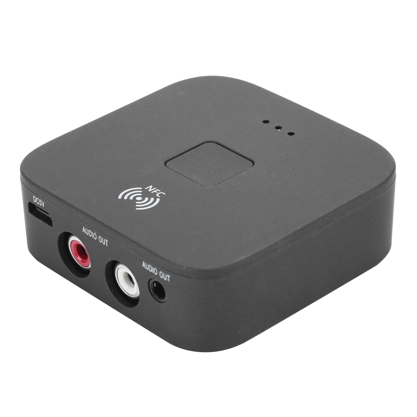 Jack da 3,5 mm AUX NFC a adattatore audio Ricevitore Bluetooth Jack da 3,5 mm Adattatore wireless AUX Strumento ricevitore audio per TV Auto