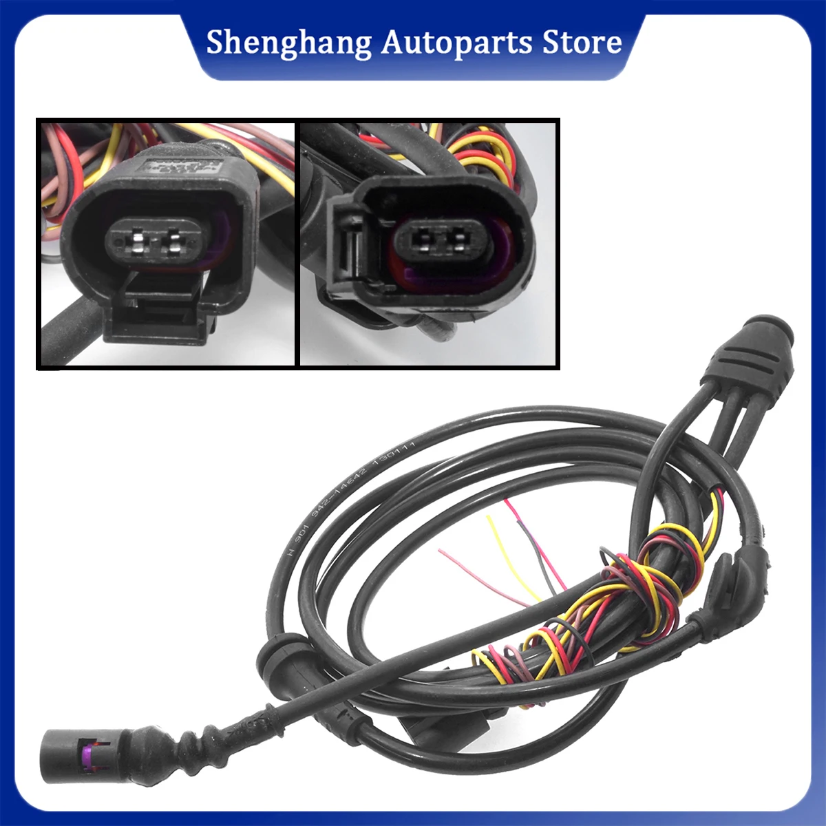 4G0972251D 4G0972252C Vorne ABS Geschwindigkeit Sensor Kabelbaum 4G0972251E Passt Für Audi A6 2011-2014 2011-2018 A7/11-14-18 RS6 RS7 Image