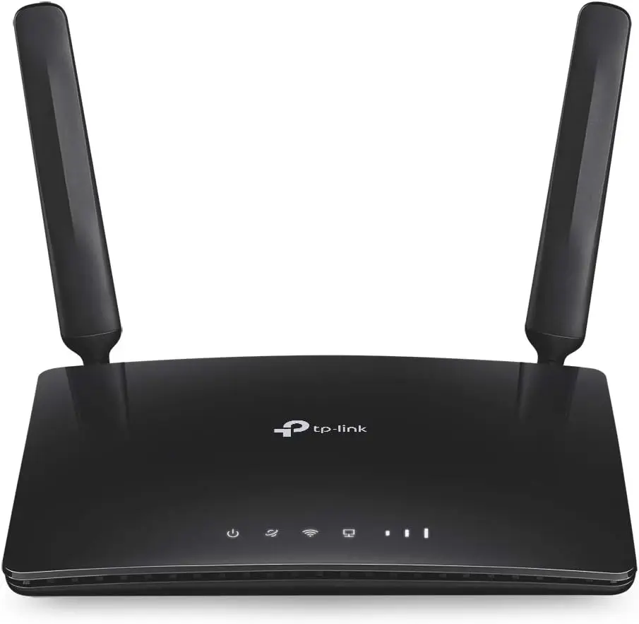 TP-Link Archer MR200 Cat4 + AC750 Mbps Dualband 4G LTE WLAN-Router (150 Mbit/s im Download, simultanes Dualband, 300 Mbit/s 2,4G Image
