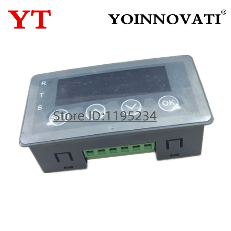 LED-Digitalanzeige-Messgerät, 0–10 V, 0–20 mA, 2–10 V, 4–20 mA, analoger Eingang, Anzeigetisch, Digitalanzeige, Kopfrelaisausgang/RS485-Ausgang Image