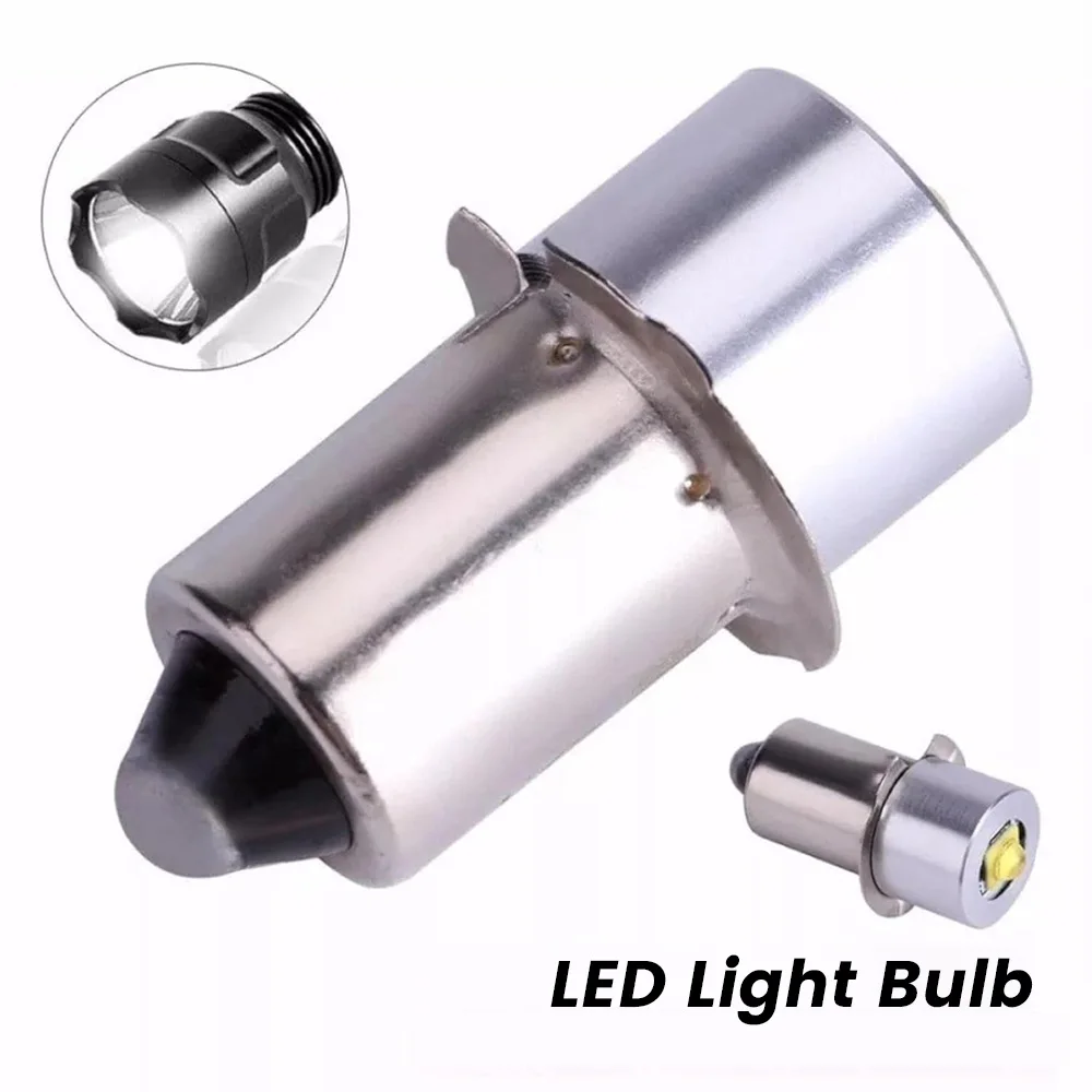 P13.5S E10 BA9S Sockel 5W LED Upgrade-Leuchtmittel Weiß Maglite Taschenlampe 6500K 3W DC Ersatzlampen für Taschenlampen und Arbeitsleuchten Image