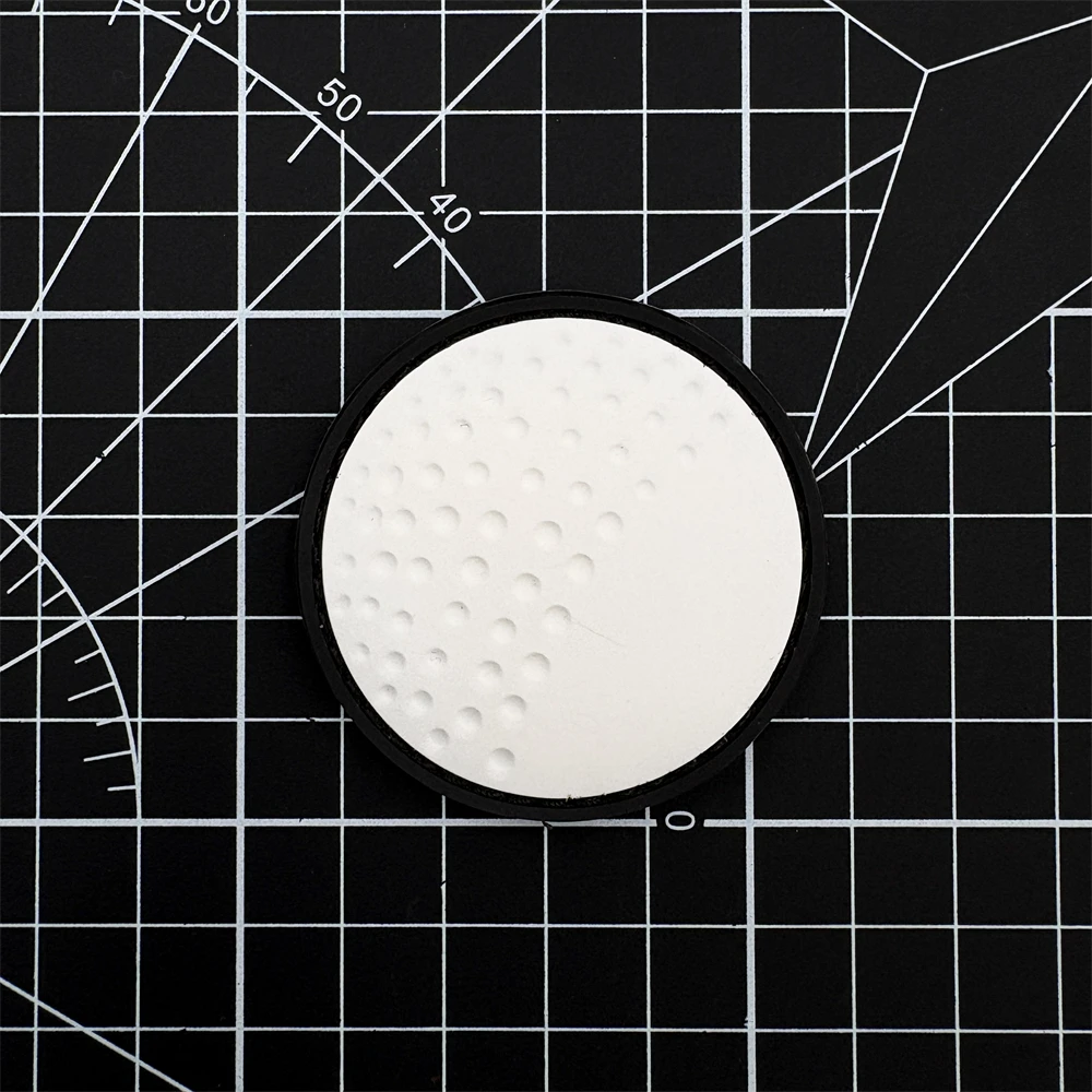 Aufkleber-Patch aus PVC-Material mit einem Muster, weiches Gummi, im Dunkeln leuchtender Wirkung, taktisches Moralabzeichen mit Klettverschluss – mehrfarbig, perfekt für Armbänder, Rucksäcke und Image