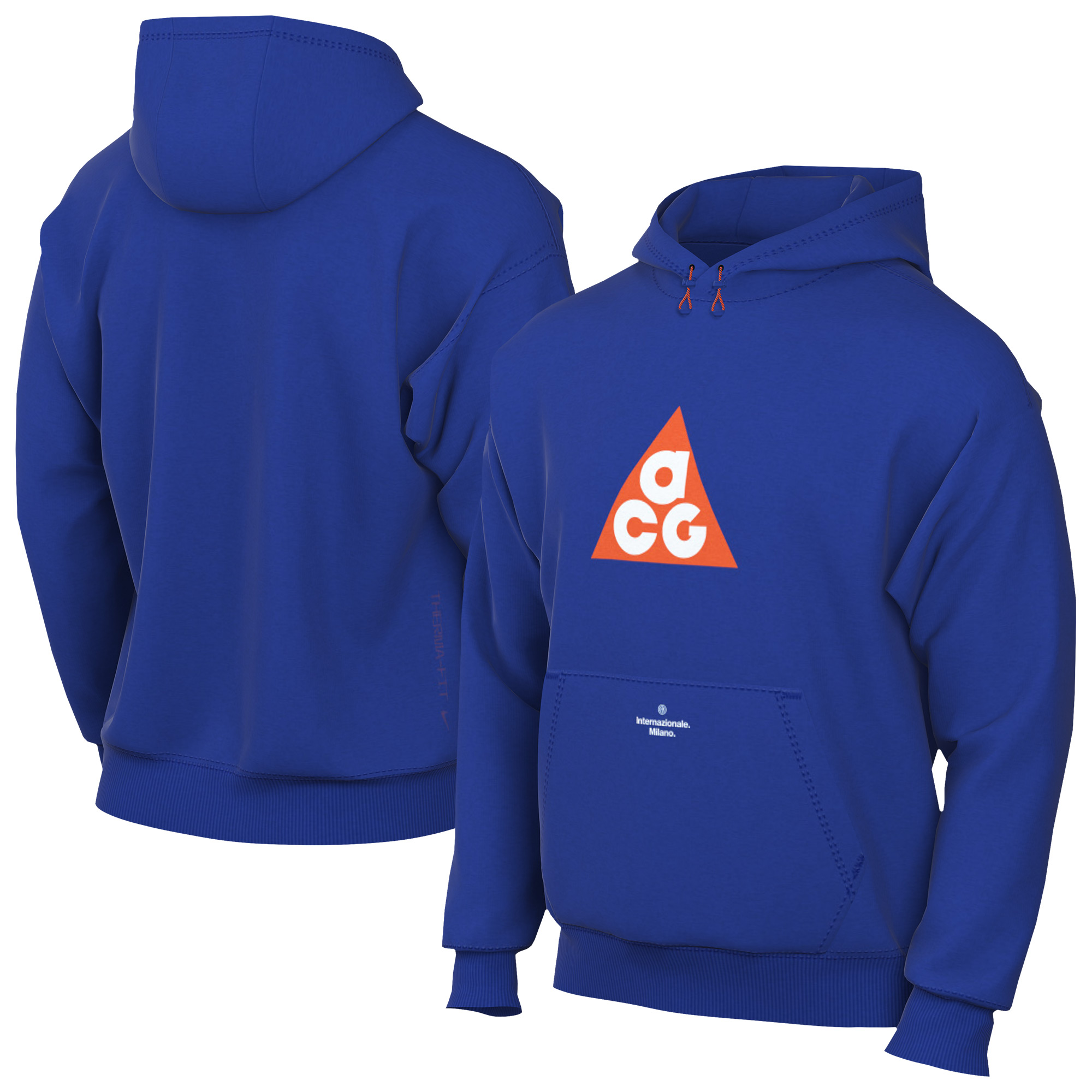 Inter Milan x ACG Pull Over "Tuff Fleece" Hoodie - Hyper Blau Image