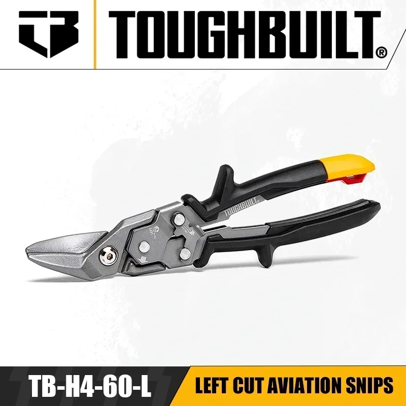TOUGHBUILT TB-H4-60-SL/SOL TB-H4-60-R/L Cut Aviation Snips rechts links gerade lange gerade versetzte lange Handwerkzeuge Image