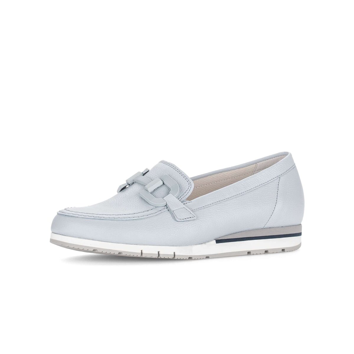 Ballerina GABOR "Sportliche Ballerina", Damen, Gr. 35, blau, Schuhe Ballerina