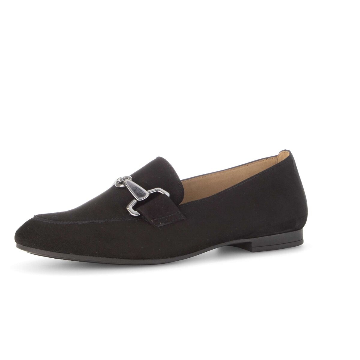 Slipper GABOR "Slipper", Damen, Gr. 37,5, schwarz, Schuhe Slipper