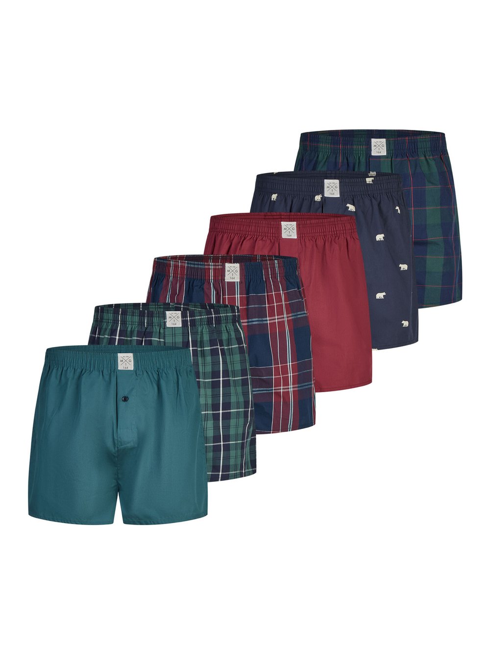 MG-1 Boxer Herren mehrfarbig, XXL Image