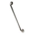 NRS Healthcare Polished Stainless Steel Grab Rail - 60 cm (24 inch) Length