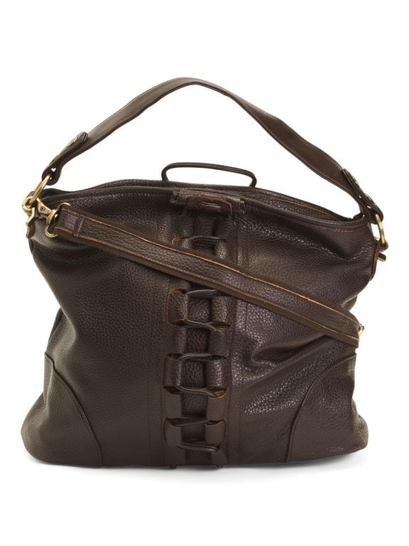 Leather Mendy Crossbody, Leather - Black - Tj Maxx Shoulder Bags