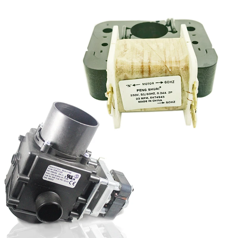 2 Zoll 3 Zoll 180 Grad 90 Grad Industrie waschmaschine Ablass ventil Spule 24VAC