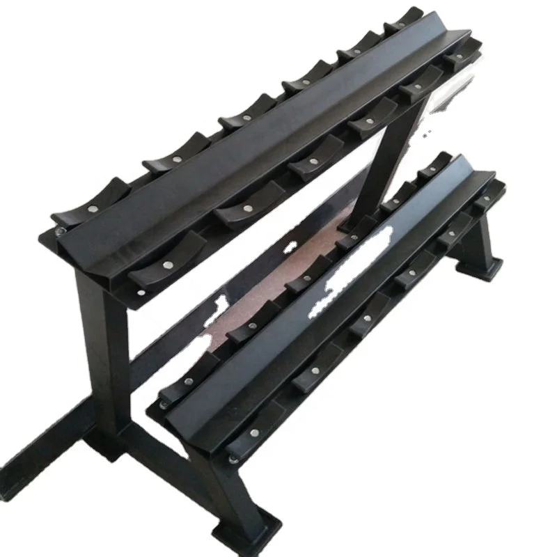 Hantelständer Aufbewahrung Fitnessstudio Gesundheit und Fitness-Einrichtungen 10 Paare Hex-Hanteln-Rack