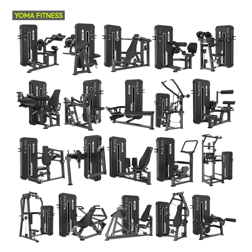 Krafttrainingsgeräte aus Guangzhou ab Lager kommerzielle Geräte im Großhandel für Fitnesscenter Hotel-Fitnessstudios & Wellness- und Gesundheitsclubs