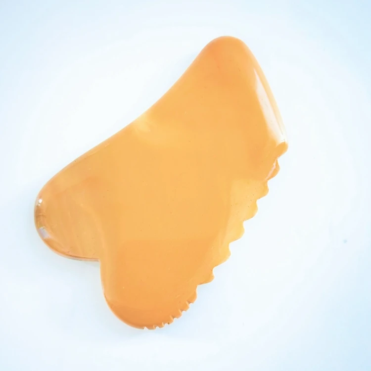 HZ Beauty Körperpflege Kosmetik Make-up Gua Sha Board Mookaite Jaspis Gua Sha Board Stachelige Guastone Kristalle Steine