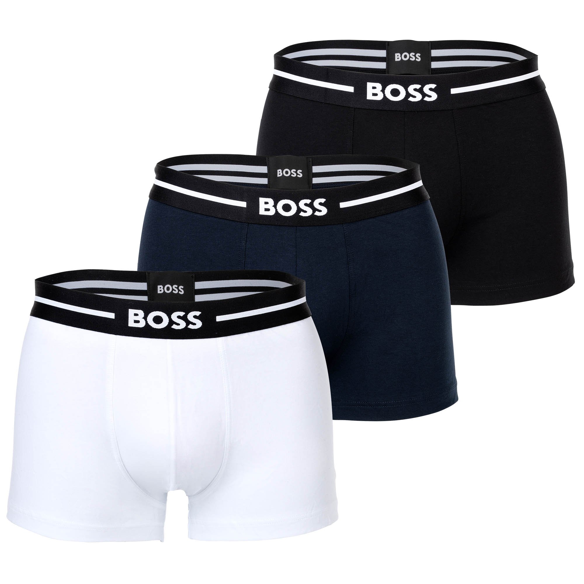 Boss Mens Trunk Bold Boxer Shorts - Multicolour Cotton - Size 2XL | Boss Sale | Discount Designer Brands