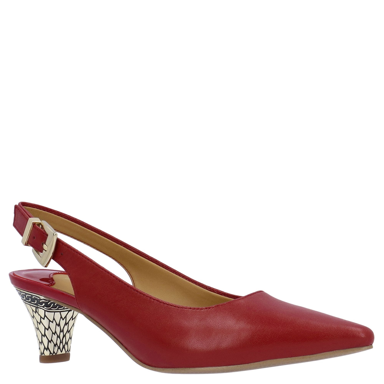 J. Renee Mayetta - Womens 8.5 Red Pump Medium