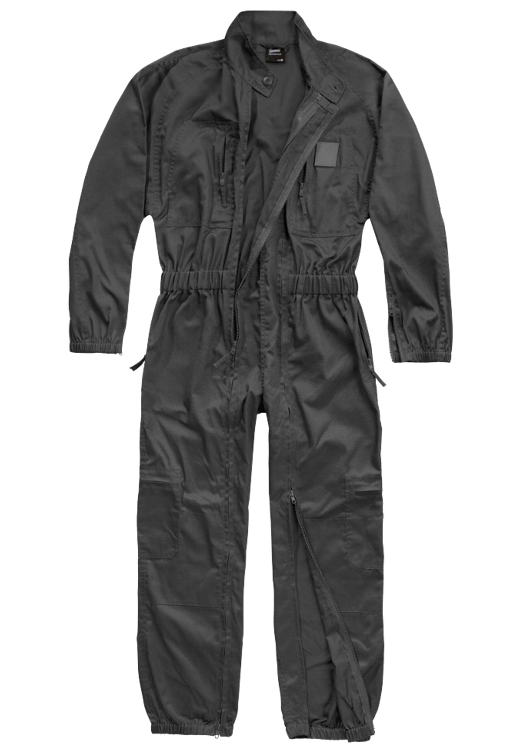 Jumpsuit BRANDIT "Brandit Herren Einsatzkombi", Herren, Gr. 3XL, US-Größen, anthrazit, 80% Polyester, 20% Baumwolle, unifarben, normal, Overalls Jumpsuit