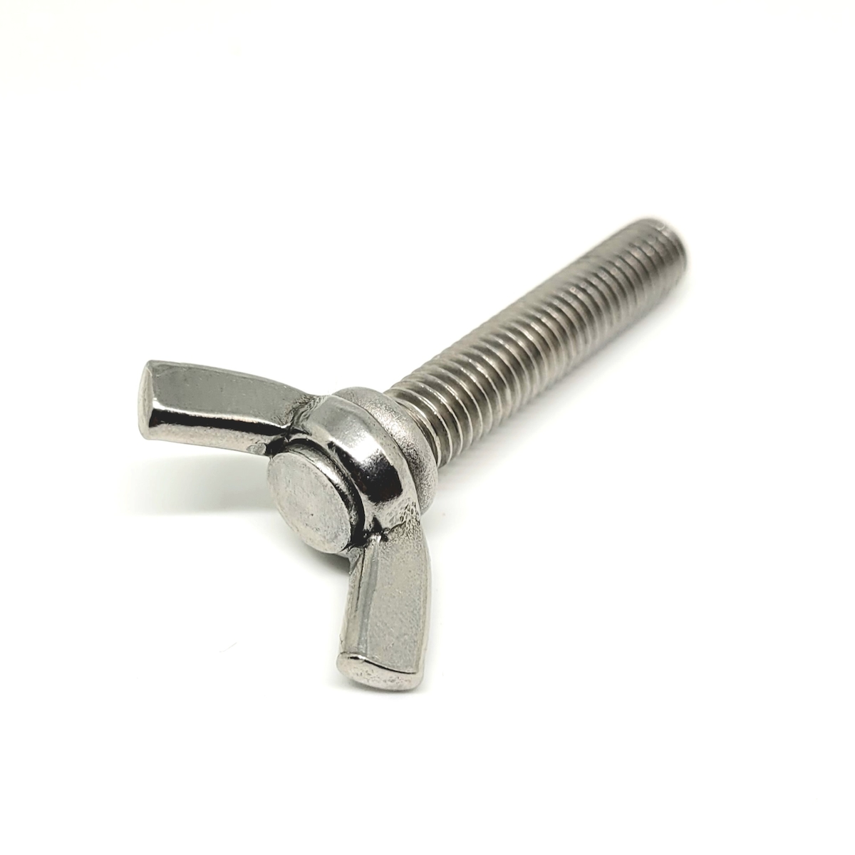 zauniversum® Zaunzubehör 10x Flügelschraube Edelstahl M8 x 40mm Image