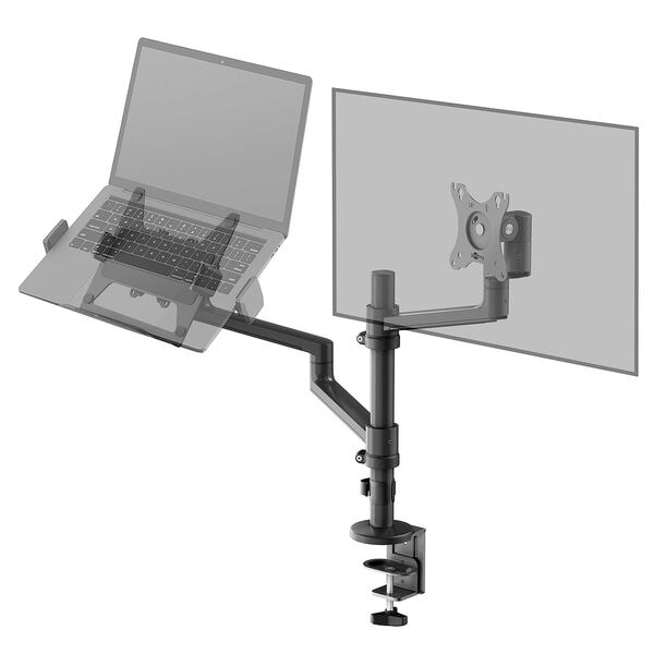 goobay Laptop-Monitor-Halterung »Deluxe« schwarz Image