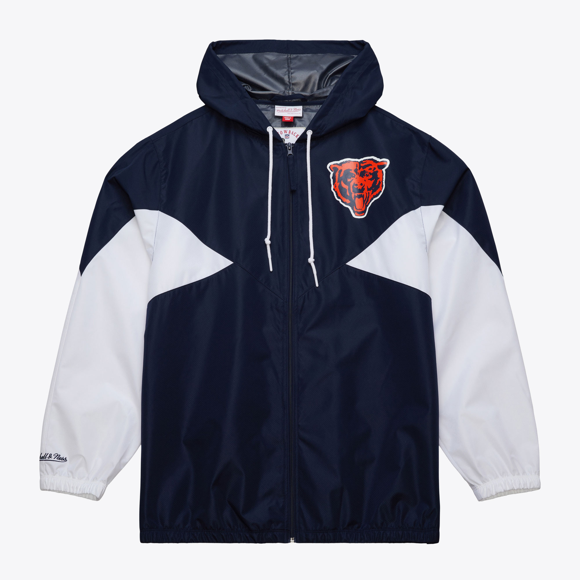 Chicago Bears Mitchell & Ness Leichte Windjacke mit Vintage-Logo Image