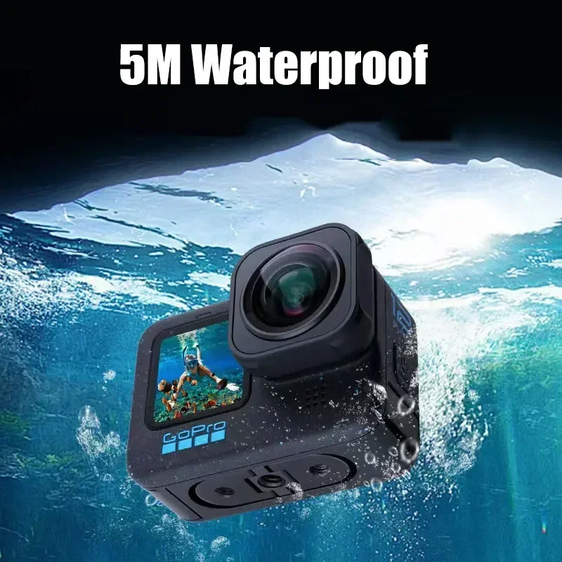 Max. Objektiv Mod Fov 155 ° Weitwinkelobjektiv 5 m wasserdichtes Anti-Schüttelobjektiv für Gopro Hero 13 12 11 10 9 Schwarzes Kamerazubehör