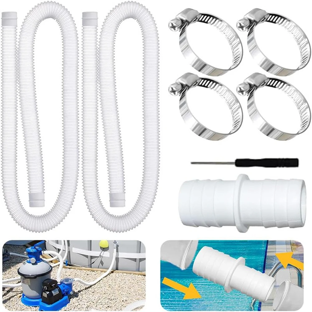 Tuyau de piscine de 32mm, remplacement de pompe de piscine au sol de 32mm pour pompes de piscine, pièces de piscine ﻿