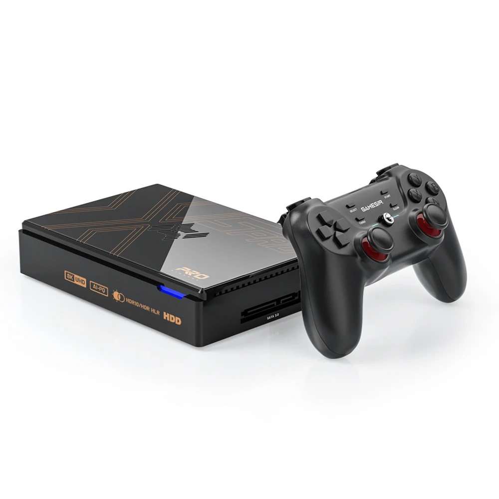 Kinhank Super Console X5 PRO Retro Plug and Play T3 320G Android 12 Spielekonsole TV Box für PS2 WII N64 SS DC-Emulatoren Image