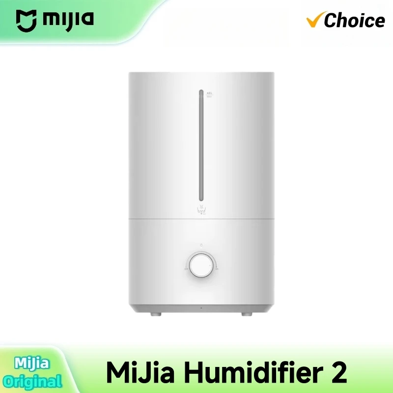 Original MIJIA Luftbefeuchter 2 4L Nebelerzeuger Schlafzimmer Aroma-Diffusor Heim Ätherische Öle Diffusor 99,9% Antibakterieller Wassertank Image