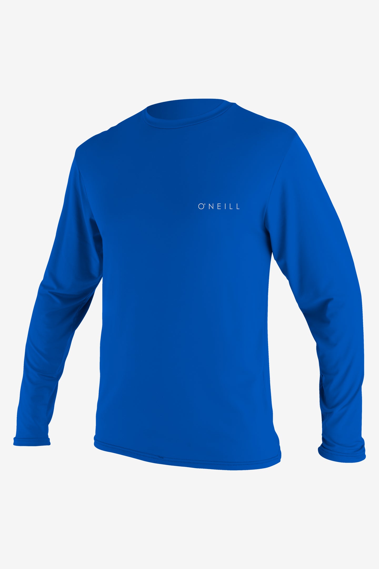O'Neill Men's Basic Skins 30+ Long Sleeves Sun Shirt in Pacific, Size 2XL, Polyester