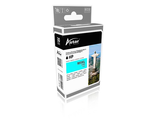 Tinten ASTAR AS15495 ASTAR HP OJPRO8100 TINTE CYA Image