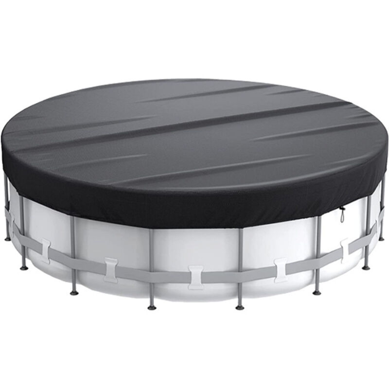 Copertura Per Piscina, Piscina In Legno Fuori Terra, Copertura Per Piscina Rotonda 420d Per Vasca Idromassaggio, Vasca Idromassaggio E Piscina Fuori Terra, Copertura Antipolvere Per Piscina A Bolle Co