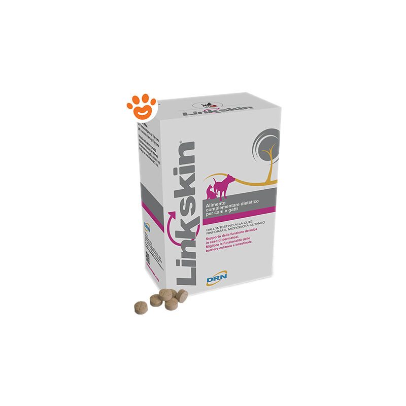 Drn - Dog & Cat Linkskin Compresse Dog & Cat Linkskin Compresse - Confezione Da 32 Compresse