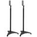 Sanus 28 to 42 Adjustable Speaker Stands (Pair) - Black Satin