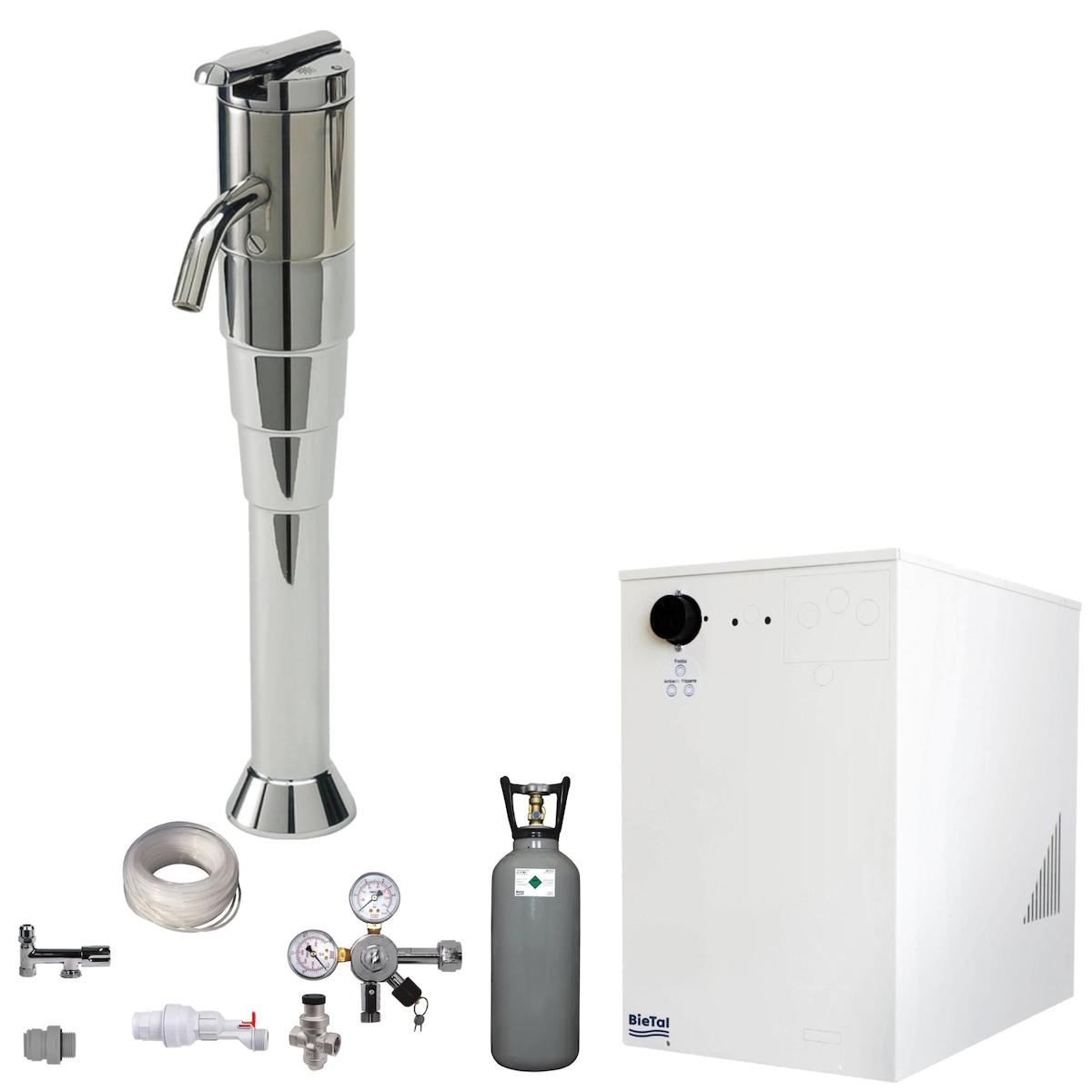 Tafelwassergerät BieTal® BT-30U Kühlung Schanksäule G68 & 6KG CO2 Image