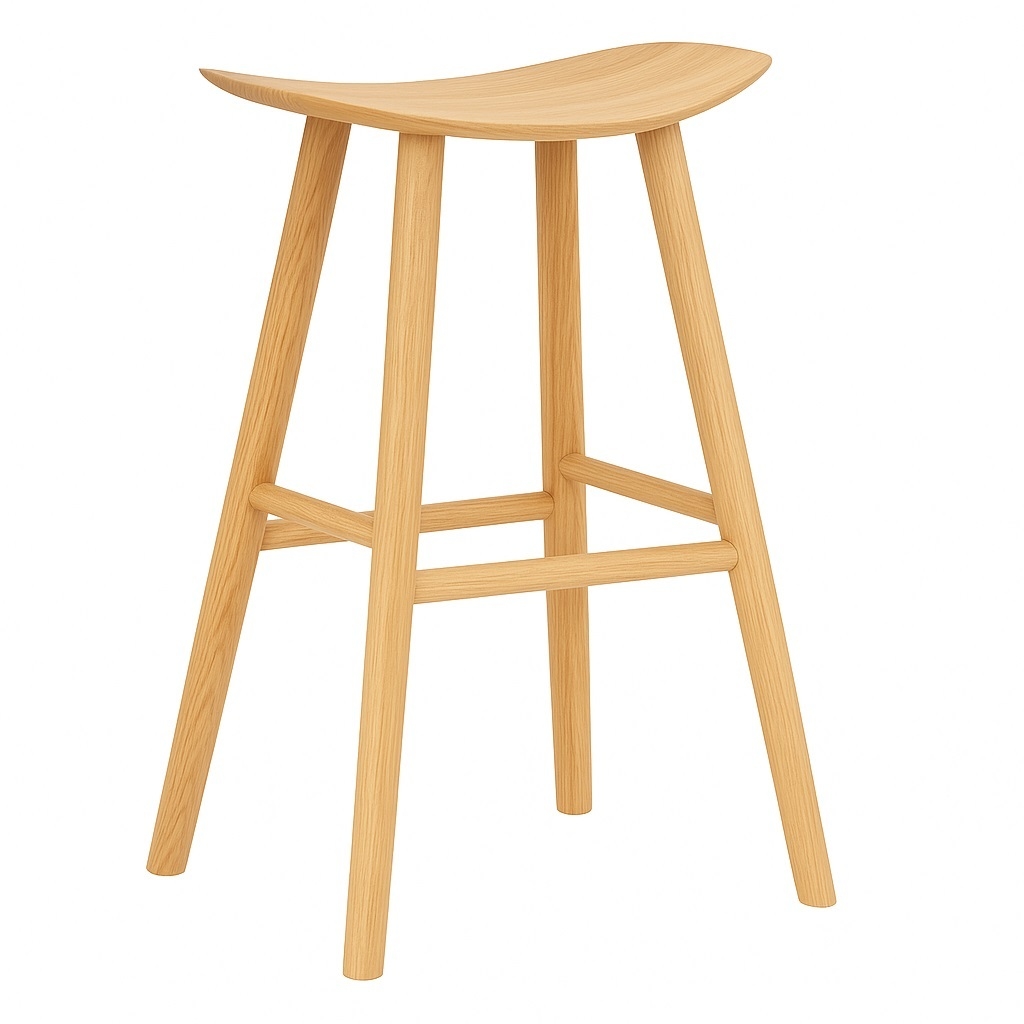 METRO PROFESSIONAL Barstuhl Marenza, Buchenholz, natur Image