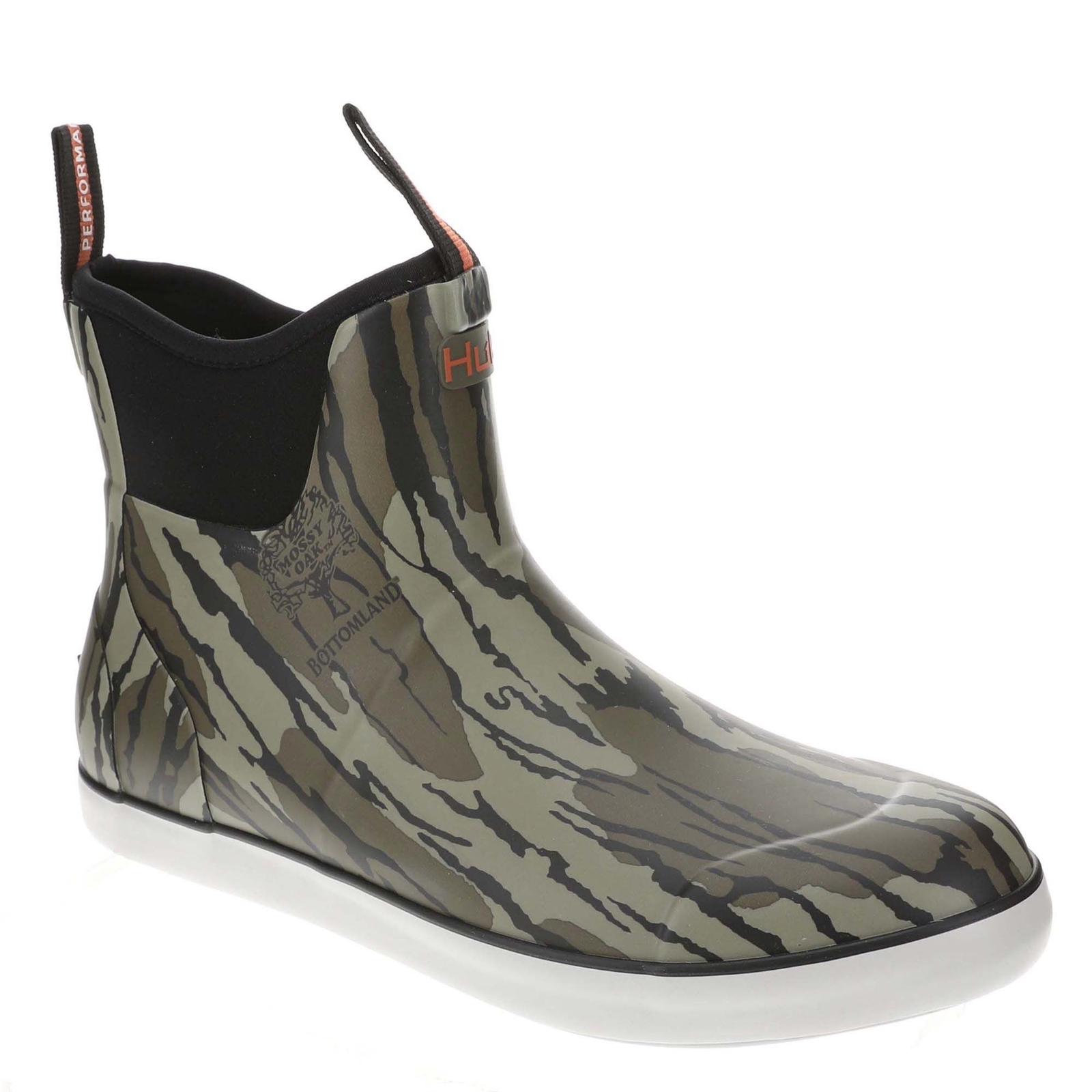 HUK Original Mossy Oak Rouge Wave - Mens 12 Green,Multi Boot Medium