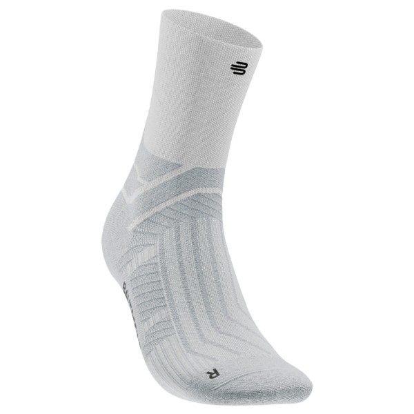 Bauerfeind Sports - Run Performance Mid Cut Socks - Laufsocken 46-49 | EU 46-49 grau