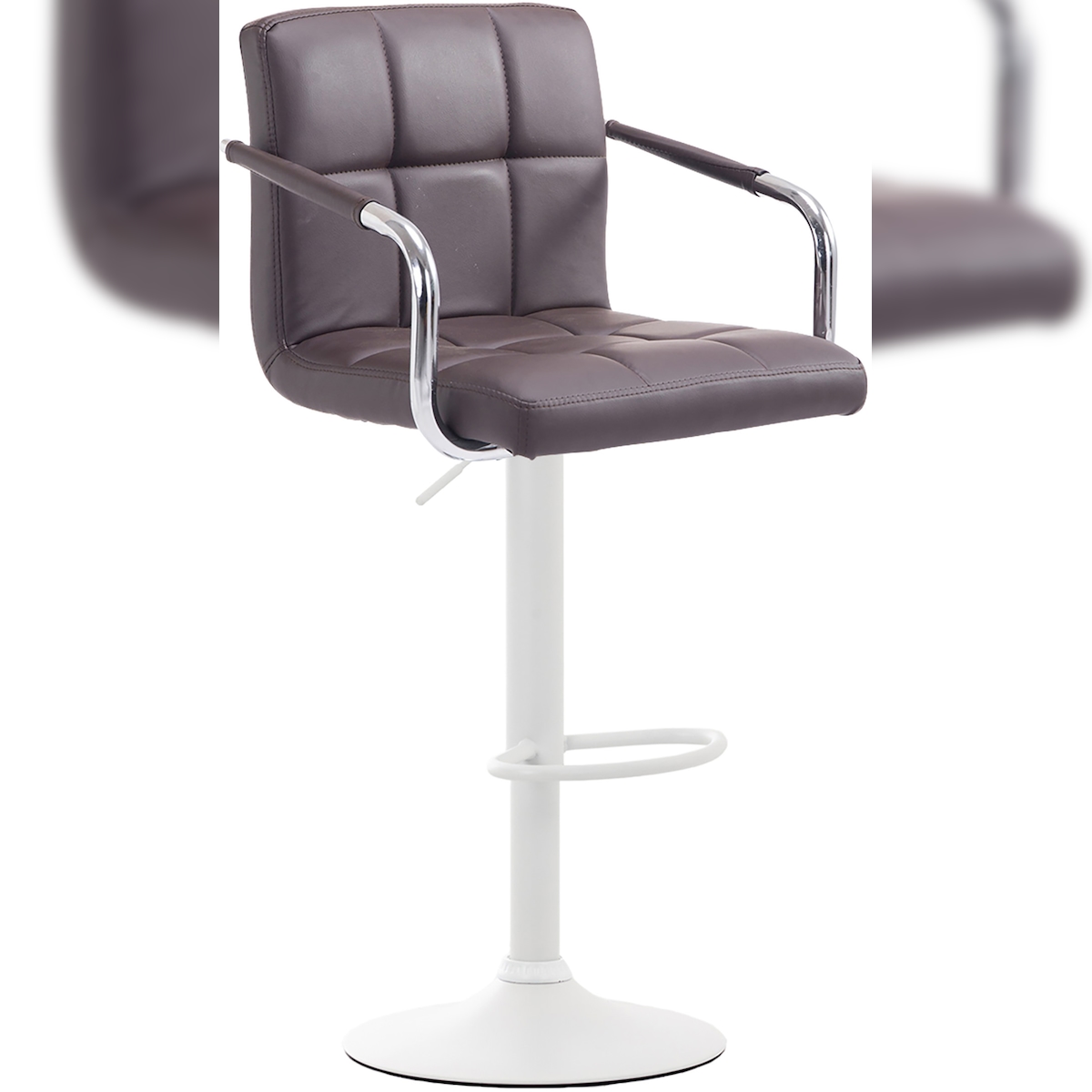 CLP Barhocker Lucy V2 braun/weiß Image