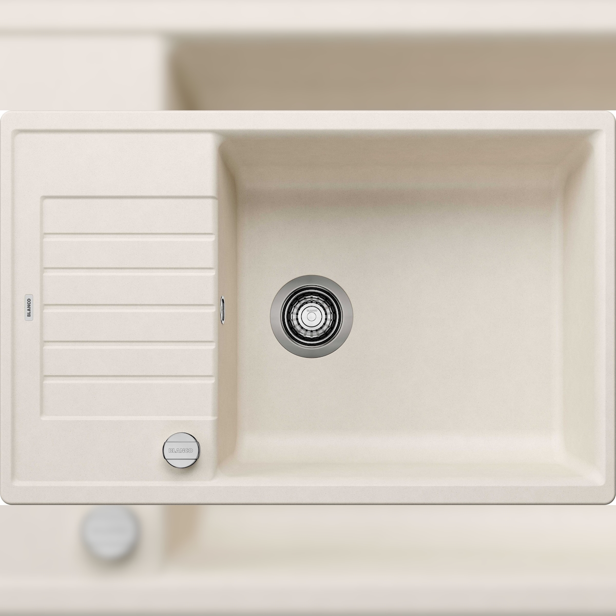 BLANCO GmbH + Co KG BLANCO ZIA XL 6 S Compact Einbauspüle SILGRANIT softweiß ab 60 cm Excenter Image