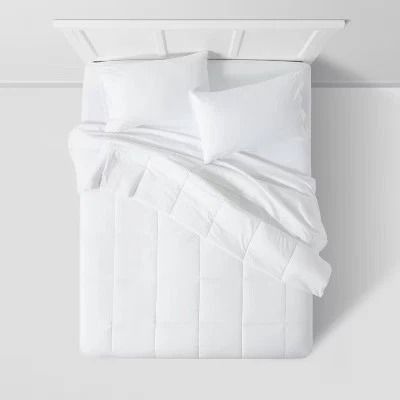 All Season Comforter Insert White, Full Queen Room Essentials, Soft, Hypoallergenic, Box Quilted, Year Round Comfort All Season Comforter Insert White, Full Queen Room Essentials, Soft, Hypoallergenic, Box Quilted, Year Round Comfort