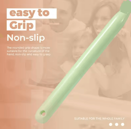 Three Sided Ultra Soft Toothbrush Gentle Oral Care Teeth Cleaner pink