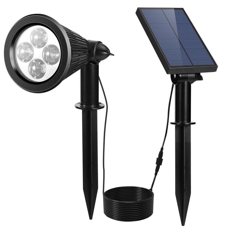 Solar Power LED Spot Light, Outdoor Walkway Garden Lamp, Lawn Landscape Pathway Lights Solar Power LED Spot Light, Outdoor Walkway Garden Lamp, Lawn Landscape Pathway Lights