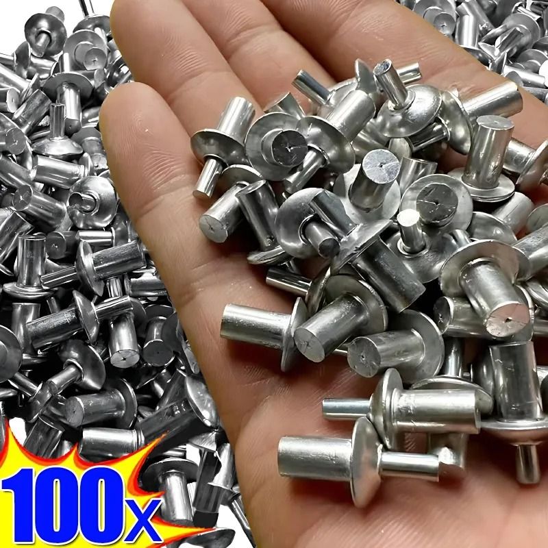 High Strength Aluminum Hammer Drive Expansion Rivets 0.35 20pcs