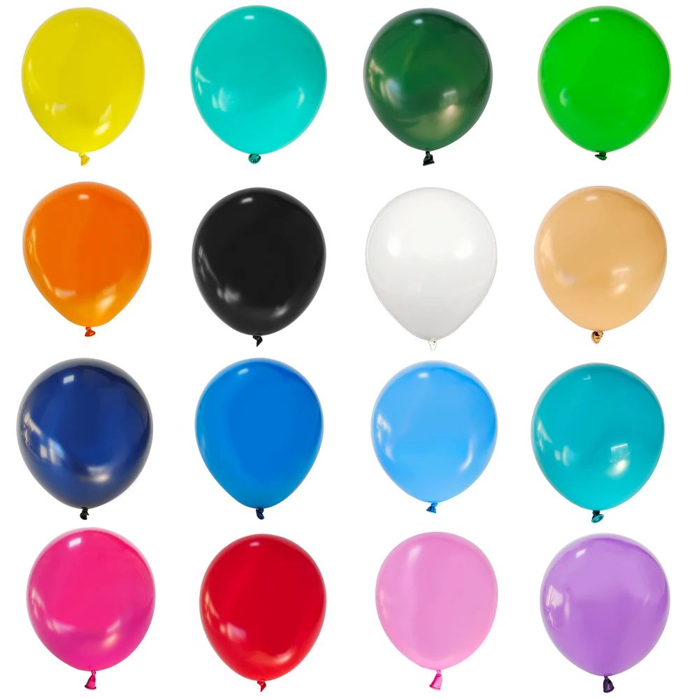 Matte Latex Balloons Set (1030pcs) For Birthday Party Decor, Balloon Garland, Wedding Decorations yellow 20pcs 12inch