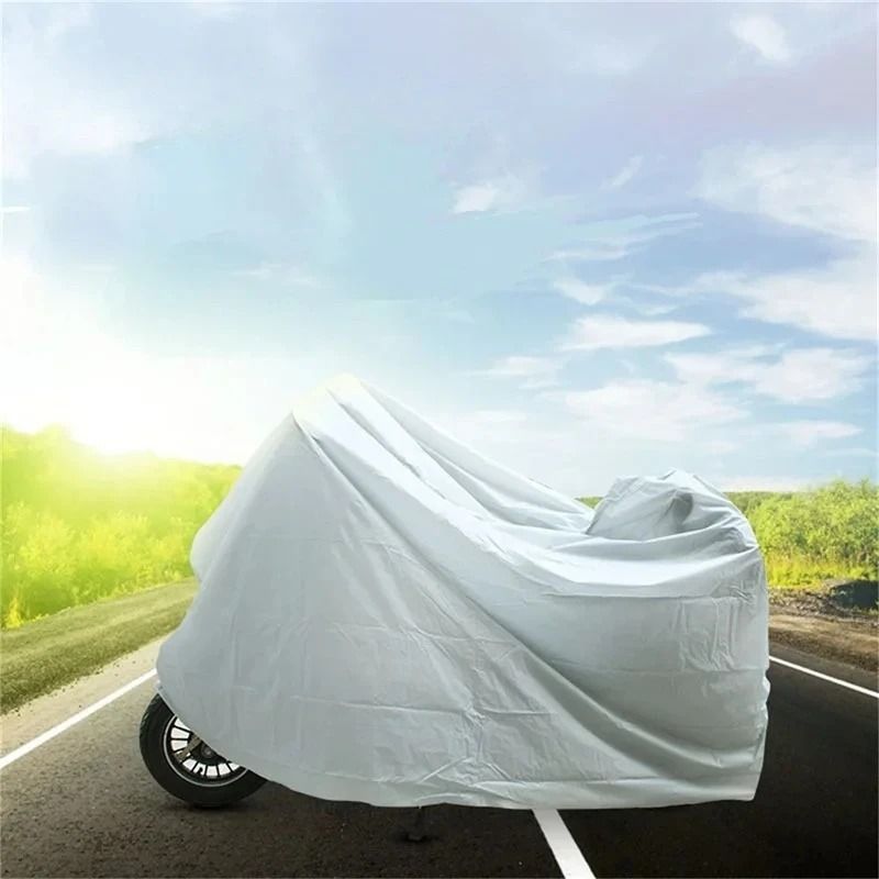 Universal Waterproof Motorcycle Cover UV Protection For Bikes And Scooters l 230 Cm