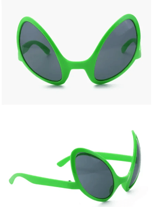 Alien Martian Party Sunglasses Fun Costume Glasses For Kids And Adults black Colorful