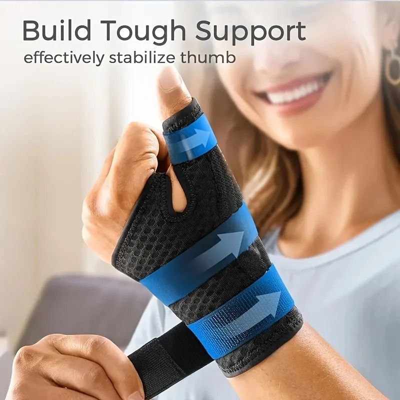 Adjustable Thumb And Wrist Support Brace With Ergonomic Design Adjustable Thumb And Wrist Support Brace With Ergonomic Design