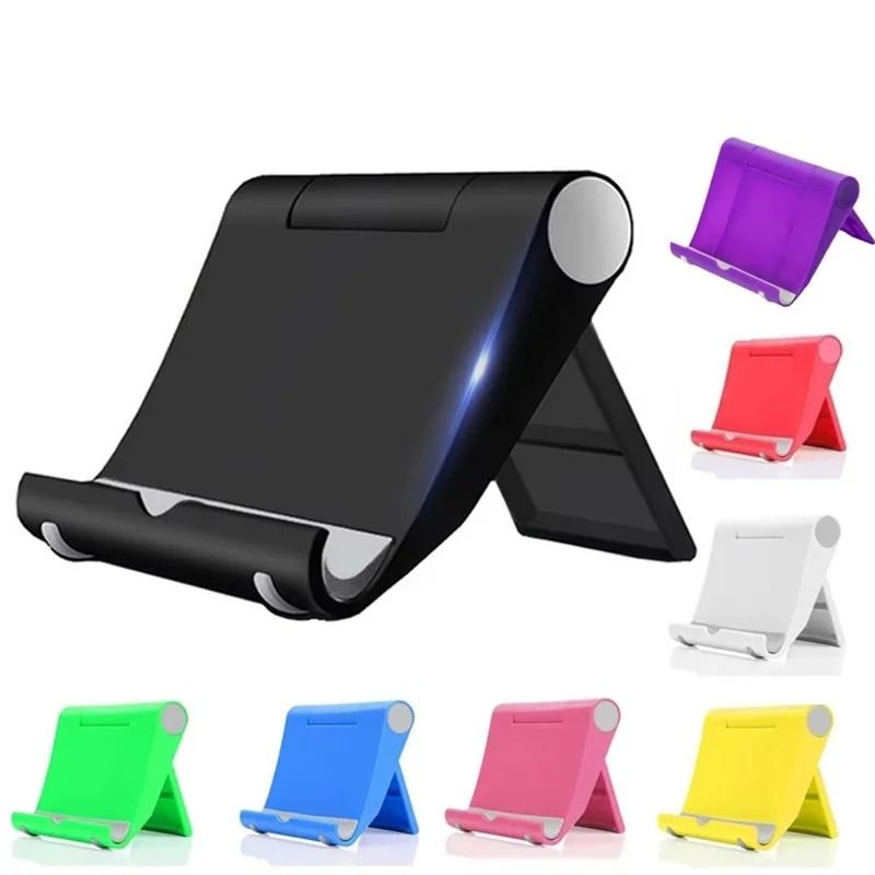 Universal Foldable Desktop Smartphone And Tablet Stand black