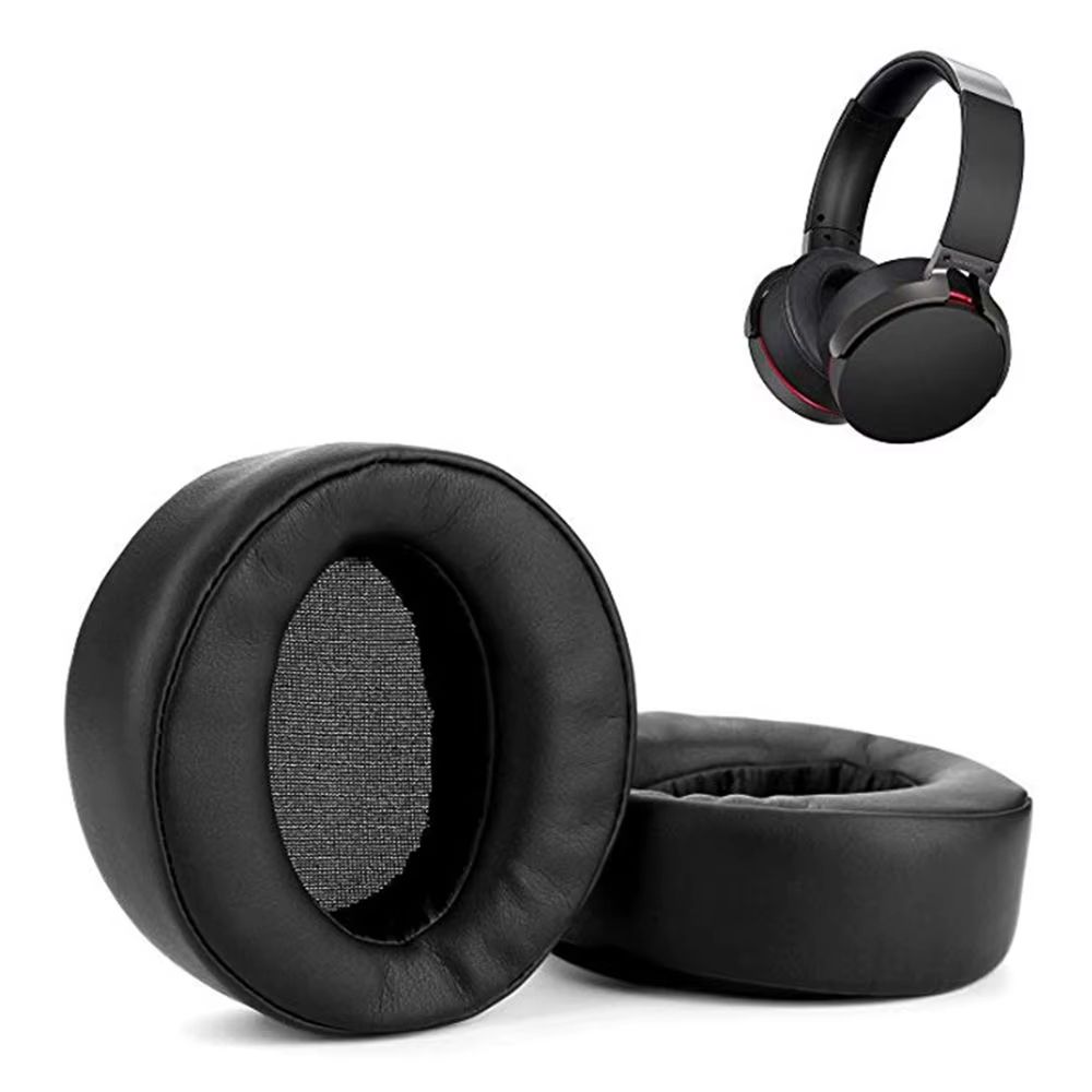 Replacement Ear Pads For Sony MDR XB950BT MDR XB950B1 MDR XB950 Headphones Earpads Cushions black W Zipper